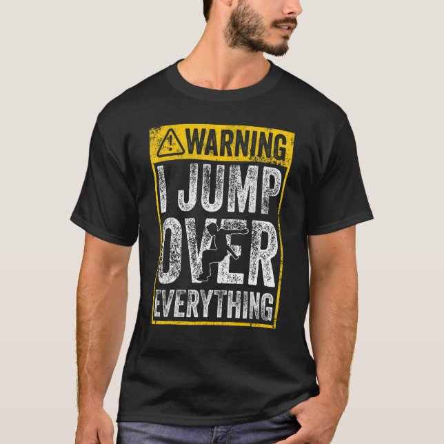 Parkour für Parkour Runner Traceur Freestyle Runne T-Shirt (Vorderseite)