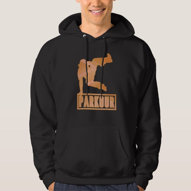 Parkour Hoodie (Vorderseite)