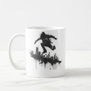 Parkour In Der Stadt Sportlicher Parkour Kaffeetasse