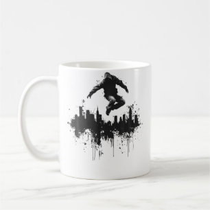 Parkour in der Stadt Urbaner Parkour-Sport Kaffeetasse