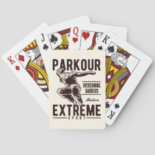 PARKOUR INDIVIDUELLE NAME SPIELKARTEN