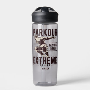 PARKOUR INDIVIDUELLE NAME TRINKFLASCHE