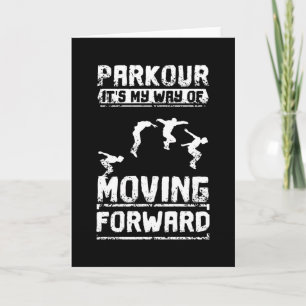 Parkour ist mein Weg nach vorn Karte