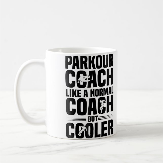 Parkour Kaffeetasse (Links)