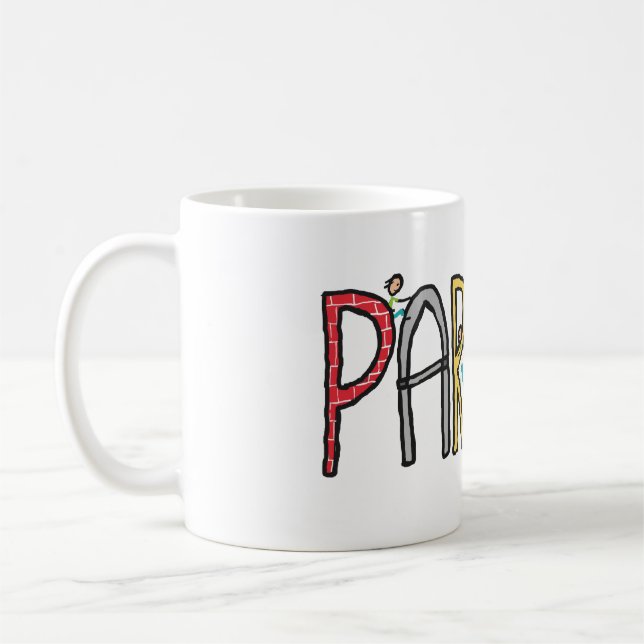Parkour Kaffeetasse (Links)