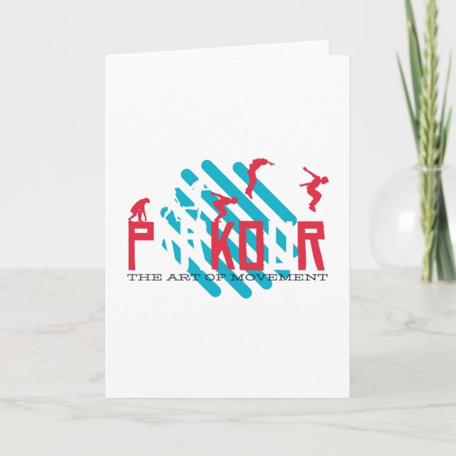 Parkour Karte (Vorderseite)