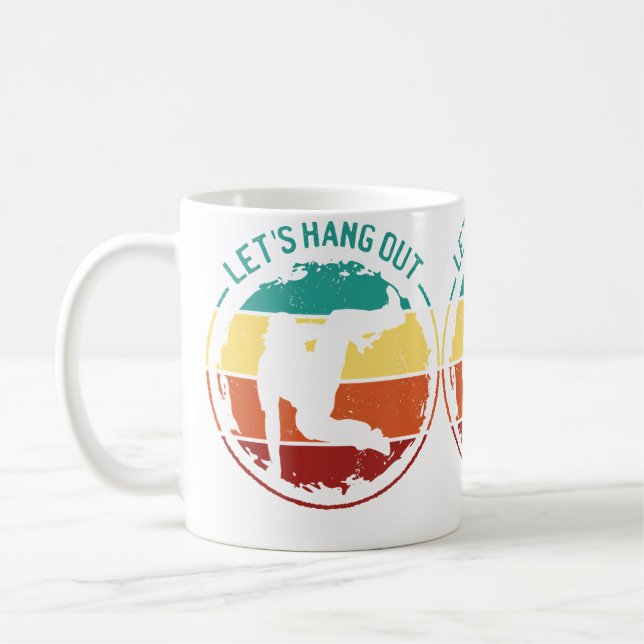 Parkour - Lass uns abhängen Kaffeetasse (Links)