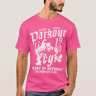 Parkour-Lebensstil T-Shirt