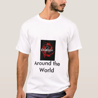 parkour_logo_500, auf der ganzen Welt T-Shirt