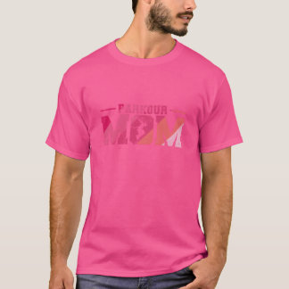 Parkour-Mama-Sporttraining-Hindernis-Junge T-Shirt