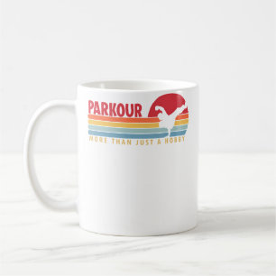 Parkour mehr als nur ein Hobby Trainingswandlauf T Kaffeetasse