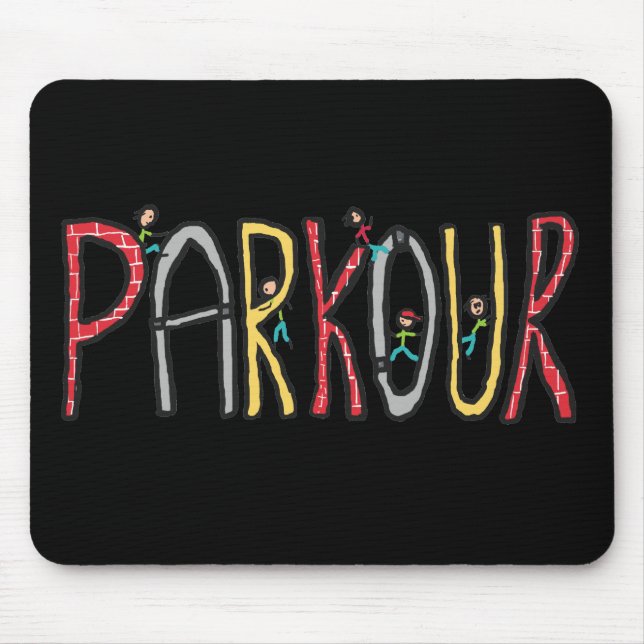 Parkour Mousepad (Vorne)