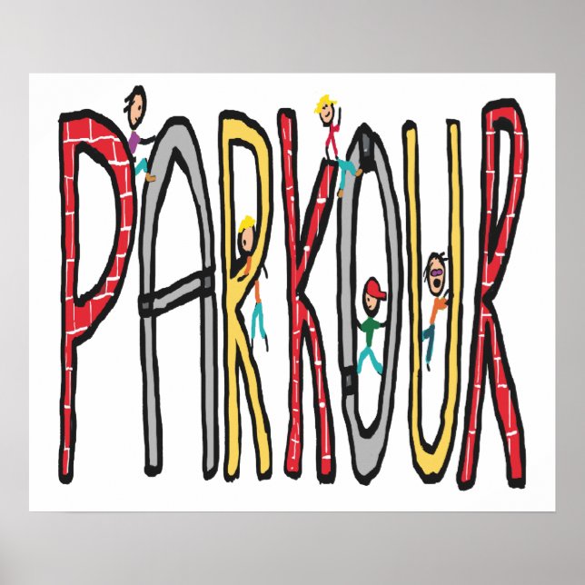 Parkour Poster (Vorne)