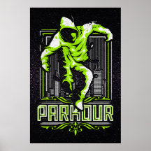 Parkour Poster - Parcour Poster - Parcours
