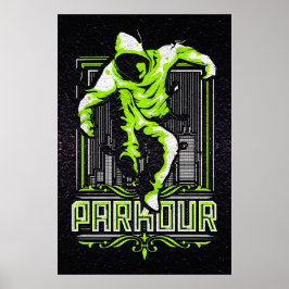 Parkour Poster - Parcour Poster - Parcours