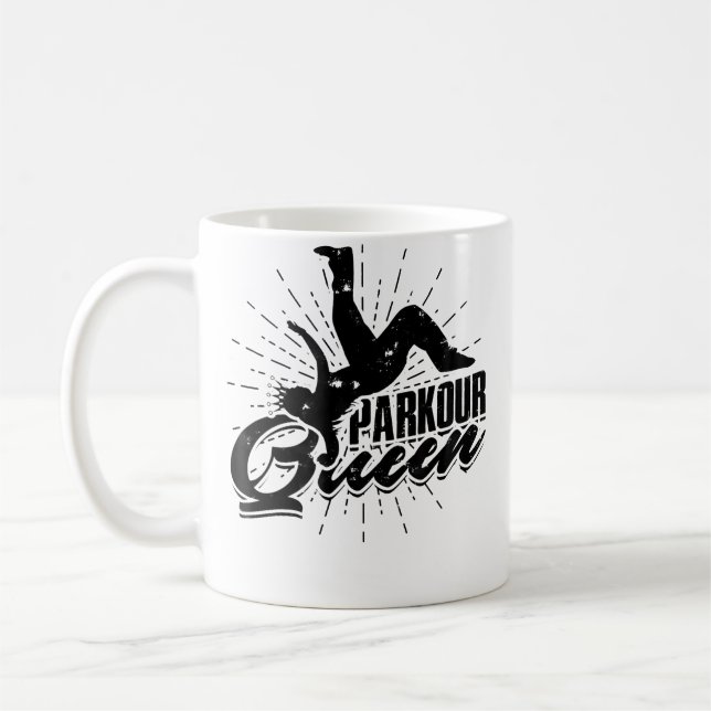 Parkour Queen - Parkour Kaffeetasse (Links)