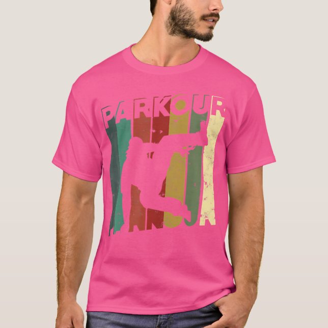 Parkour Runner - Stuntman Parkour Freerunner T-Shirt (Vorderseite)