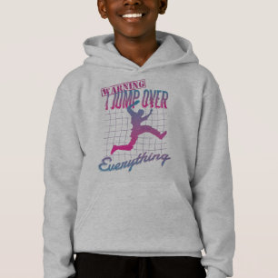 Parkour-Sprungmann-Design Hoodie
