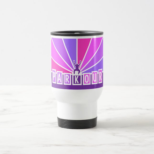 PARKOUR tasse - choisir style & couleur (Centre)