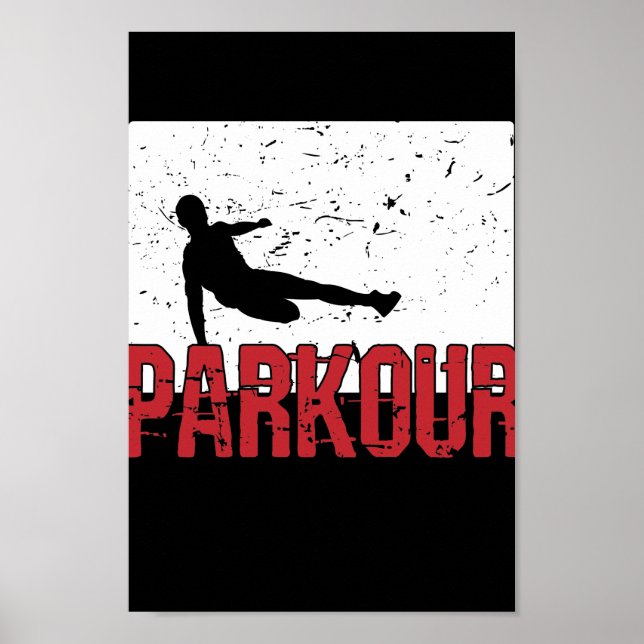 Parkour Training Poster (Vorne)