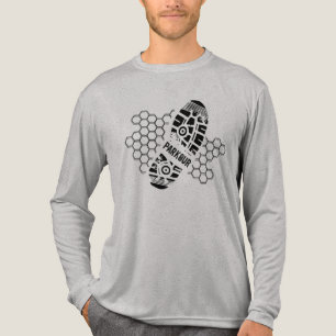 Parkour-Trainings-Trainer-Laufband Tri-Blend Shirt