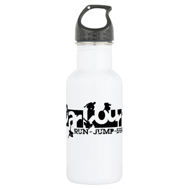 Parkour Trinkflasche (Vorderseite)