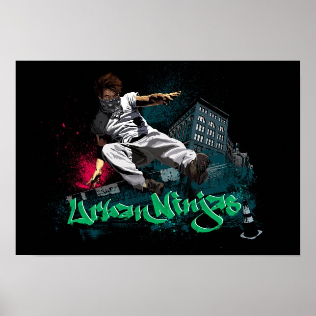 Parkour - Urban Ninjas Poster (Vorne)