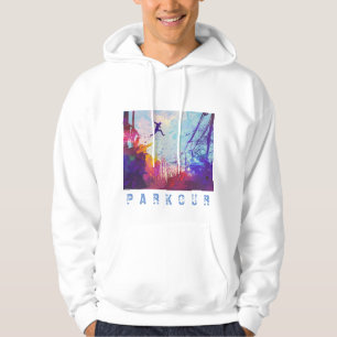 Parkour Urban Obstacle Course frei laufen Custom Hoodie