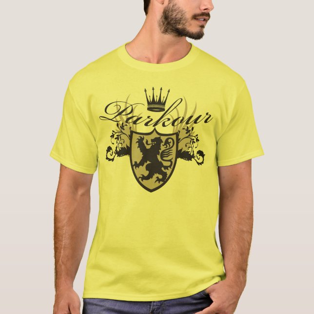 Parkour Wappen T-Shirt (Vorderseite)