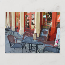 Parkplatz für Ehemänner in Charleston Postkarte