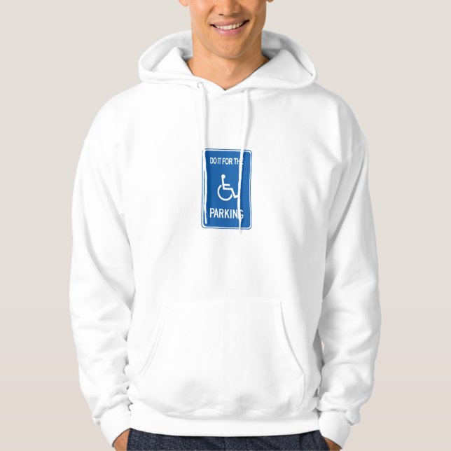 Parkplatz Hoodie (Vorderseite)