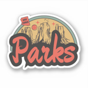 Parks, Arizona Aufkleber