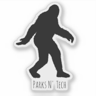 Parks N' Tech Bigfoot Aufkleber