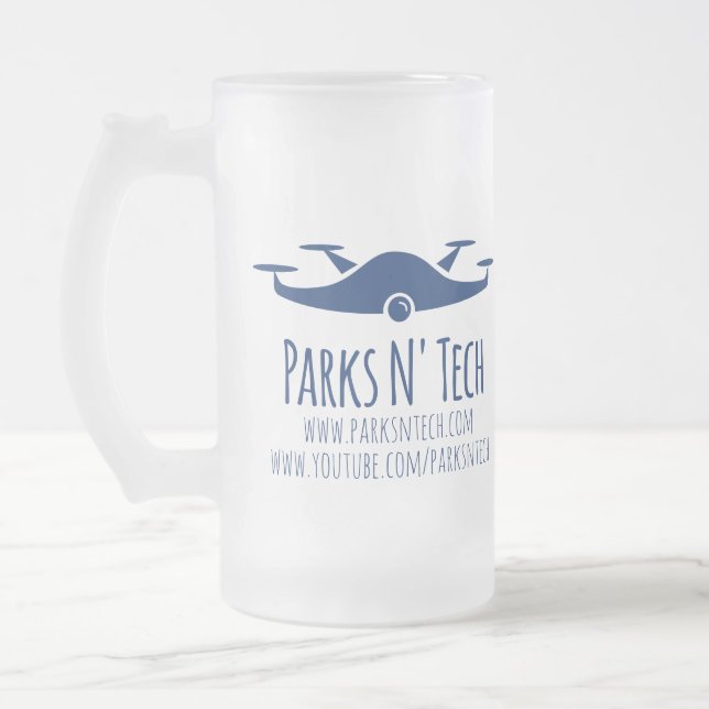 Parks N' Tech Quadcopter Neu Mattglas Bierglas (Links)