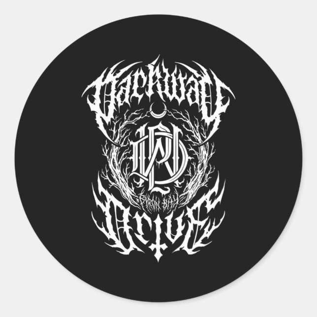 Parkway Drive Offizielle Merchandise Metal Wappen Runder Aufkleber (Vorderseite)