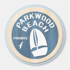 Parkwood Beach 3" Magnet