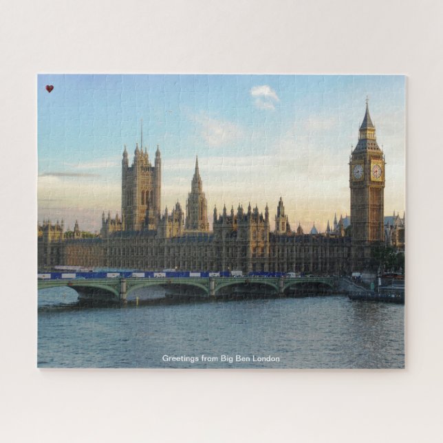 Parlament Gebäude London Jigsaw Puzzle (Horizontal)