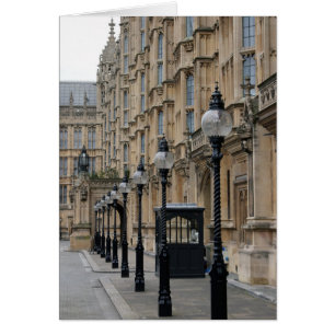 Parlament Westminster - London - Karte