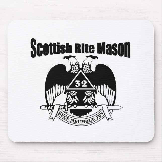 Parlamentarier-Schottischer Ritus Mousepad (Vorne)