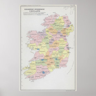 Parlamentarische Darstellung   Irland Poster