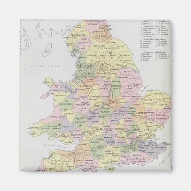 Parlamentarische Vertretung | England & Wales Magnet (Vorne)