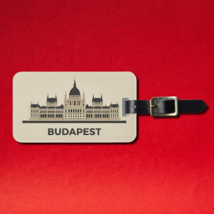 Parlamentsgebäude - Budapest Gepäckanhänger