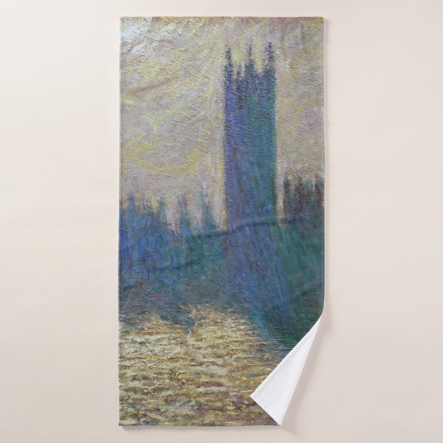 Parlamentsgebäude (London), Monet Badehandtuch (Badehandtuch)
