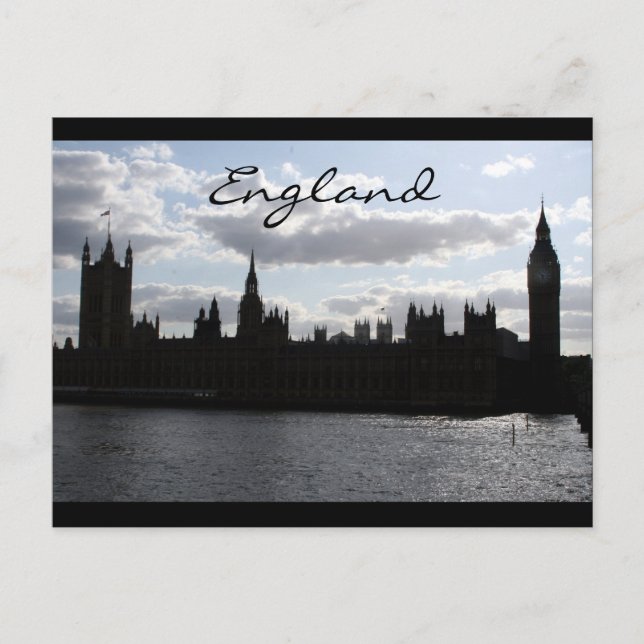 Parlamentsgebäude Postkarte (Vorderseite)