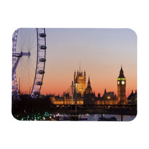 Parlamentshäuser und das Londoner Auge Magnet