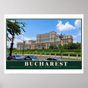 Parlamentspalast Bukarest Poster