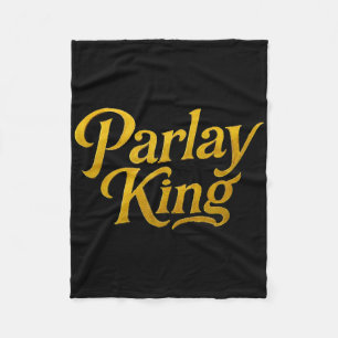 Parlay King Sport Fußball Wetten Glücksspiel Liebh Fleecedecke