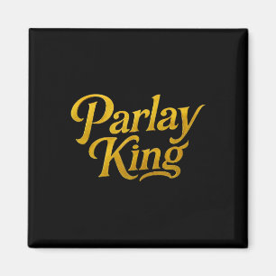 Parlay King Sports Fußbal Wetten Glücksspiel Liebh Magnet