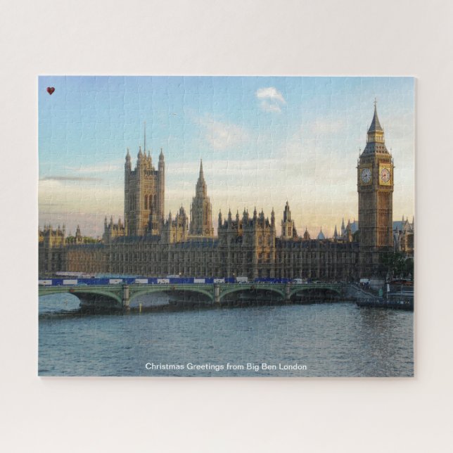 Parlement Bâtiments London Jigsaw Puzzle (Horizontal)