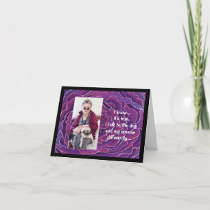 Parler à mon chien et à ma carte de conjoint